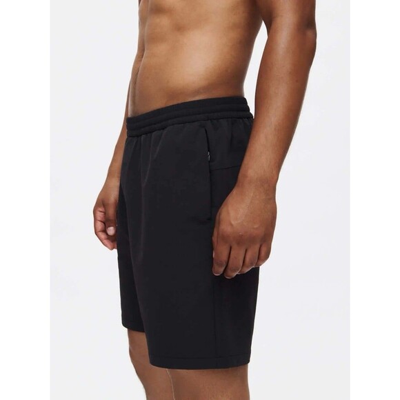 Outdoor Voices Men’s RecTrek 7" Short Black Size Large Unlined Performance - Picture 2 of 6